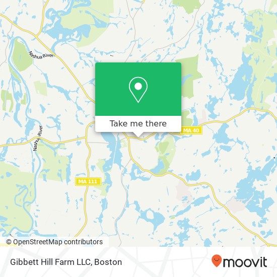 Mapa de Gibbett Hill Farm LLC