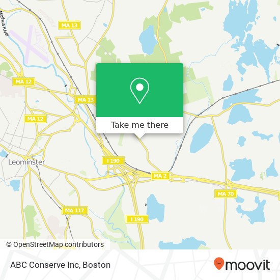 ABC Conserve Inc map