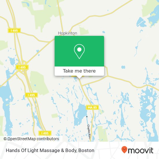 Mapa de Hands Of Light Massage & Body