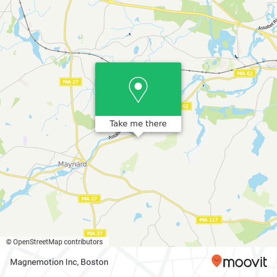 Mapa de Magnemotion Inc