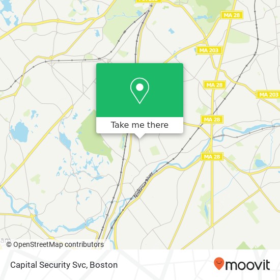 Capital Security Svc map