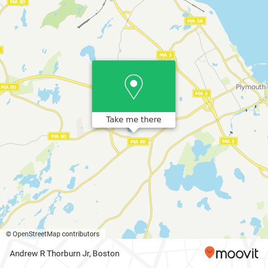 Andrew R Thorburn Jr map