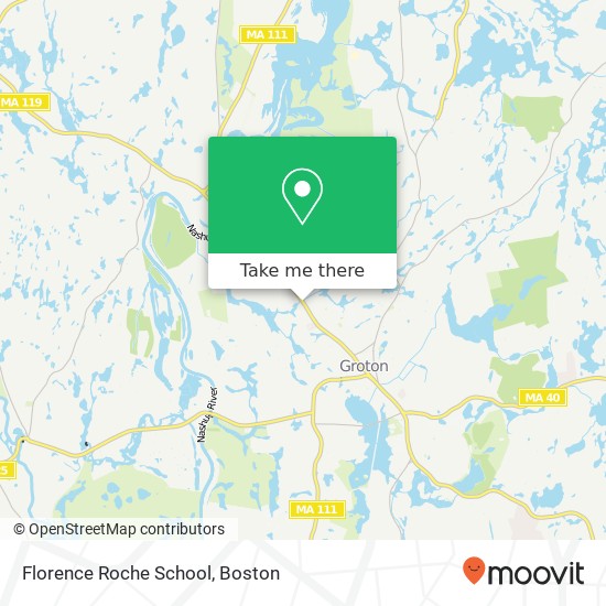 Florence Roche School map