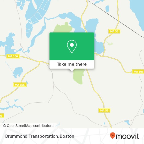 Drummond Transportation map