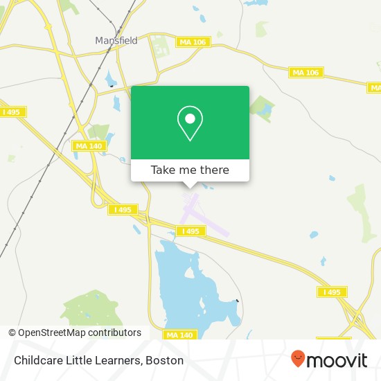 Mapa de Childcare Little Learners