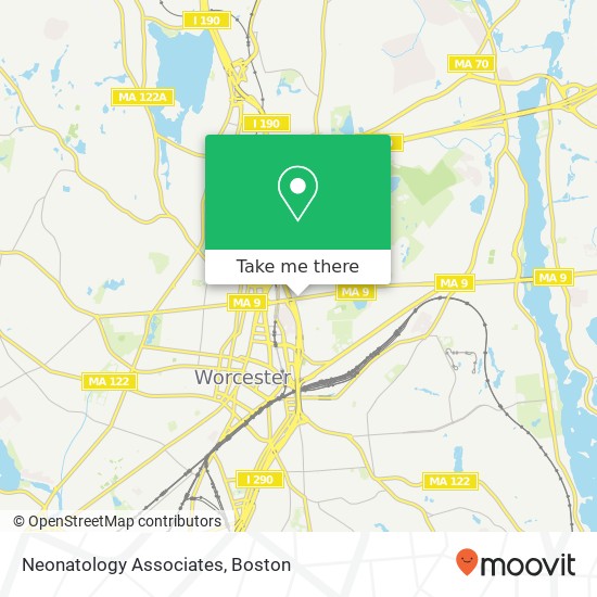 Neonatology Associates map