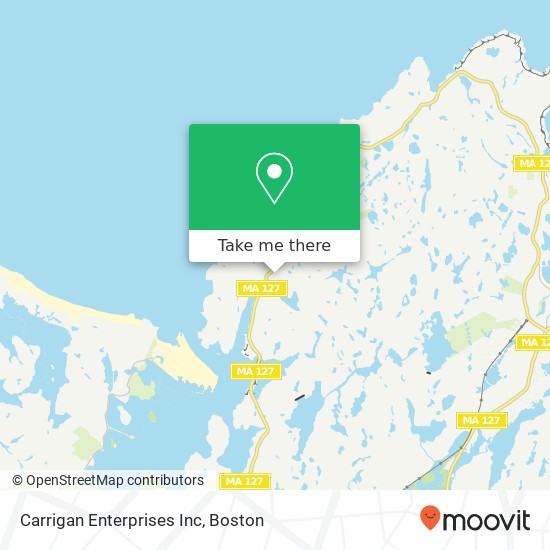 Mapa de Carrigan Enterprises Inc