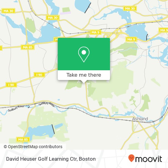 Mapa de David Heuser Golf Learning Ctr