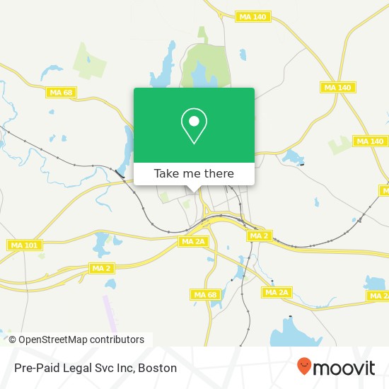 Pre-Paid Legal Svc Inc map