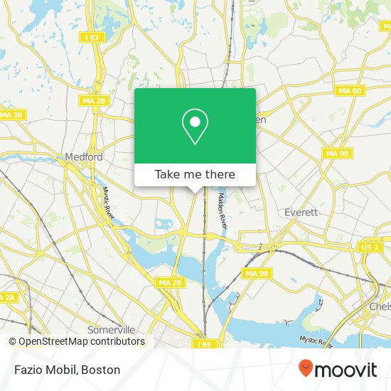 Fazio Mobil map
