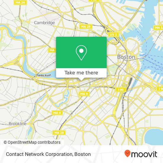 Mapa de Contact Network Corporation