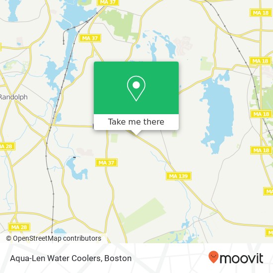 Aqua-Len Water Coolers map