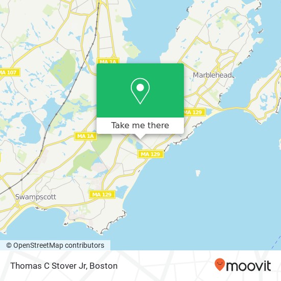 Thomas C Stover Jr map