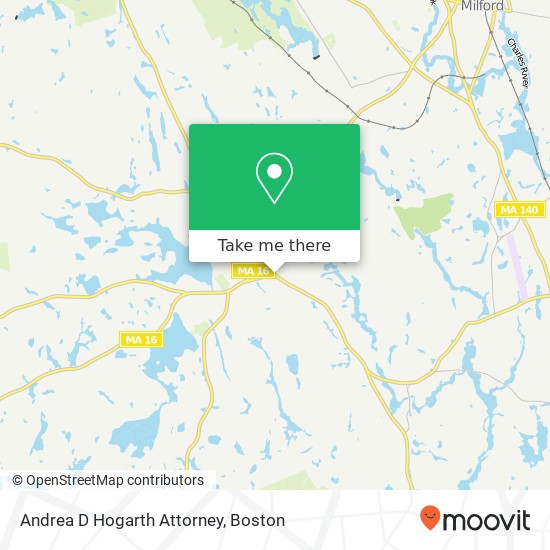 Mapa de Andrea D Hogarth Attorney