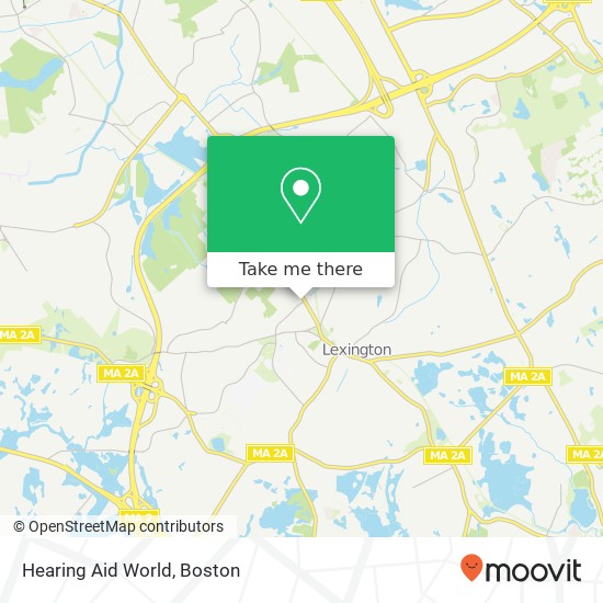 Mapa de Hearing Aid World