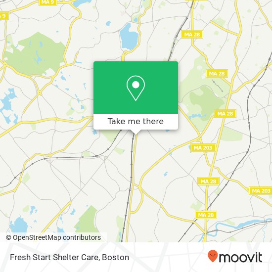 Mapa de Fresh Start Shelter Care