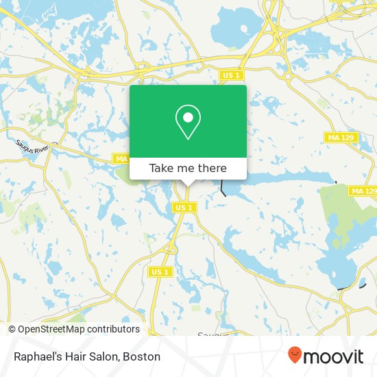 Mapa de Raphael's Hair Salon