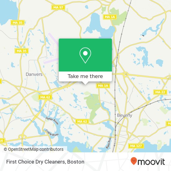 Mapa de First Choice Dry Cleaners