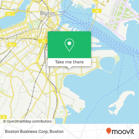 Mapa de Boston Business Corp