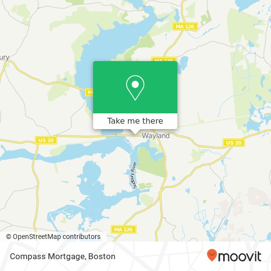 Mapa de Compass Mortgage