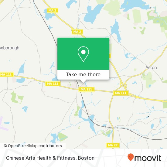 Chinese Arts Health & Fittness map