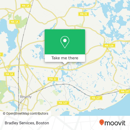 Mapa de Bradley Services