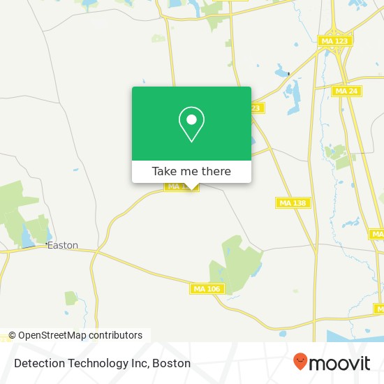 Mapa de Detection Technology Inc