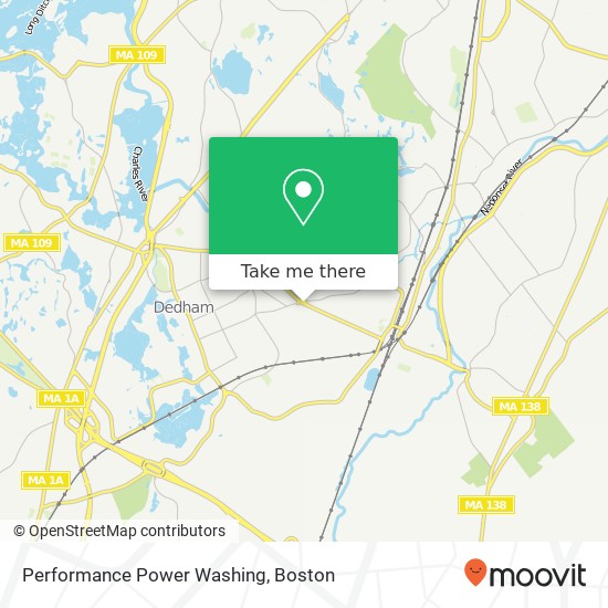 Mapa de Performance Power Washing