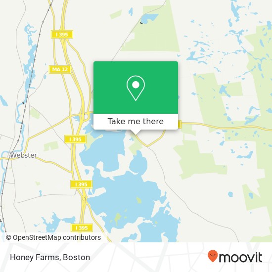 Honey Farms map