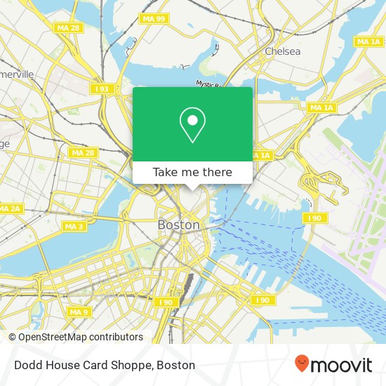 Mapa de Dodd House Card Shoppe