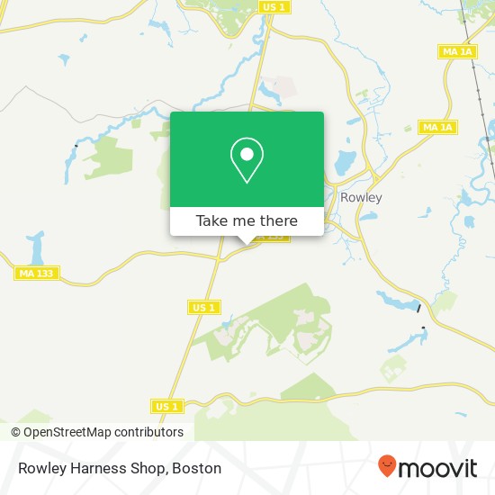 Rowley Harness Shop map