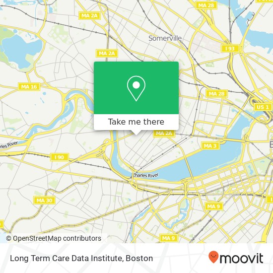 Mapa de Long Term Care Data Institute