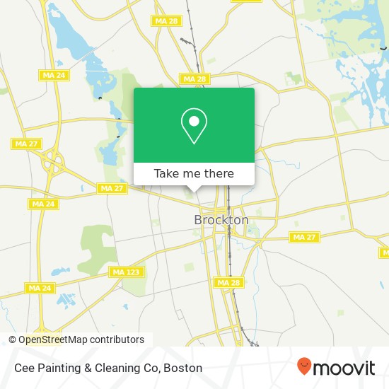 Cee Painting & Cleaning Co map