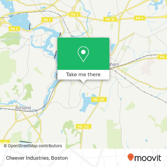 Mapa de Cheever Industries