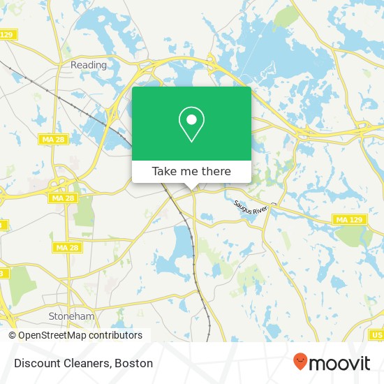 Discount Cleaners map