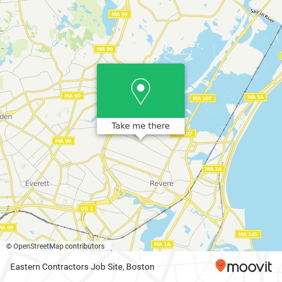 Mapa de Eastern Contractors Job Site