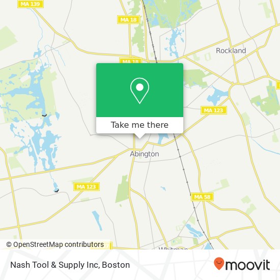 Nash Tool & Supply Inc map