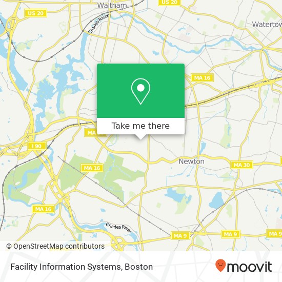 Mapa de Facility Information Systems