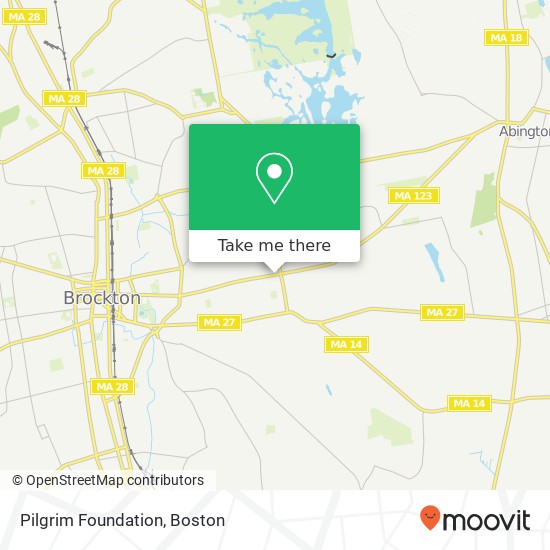 Pilgrim Foundation map