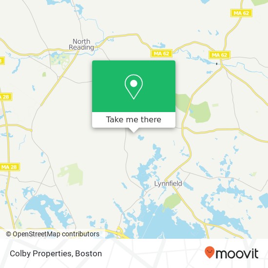 Colby Properties map