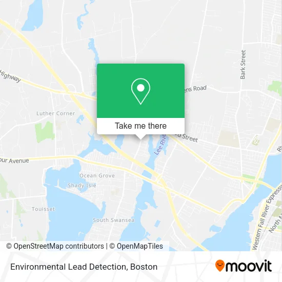Environmental Lead Detection map