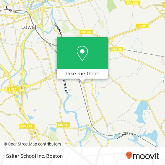 Mapa de Salter School Inc