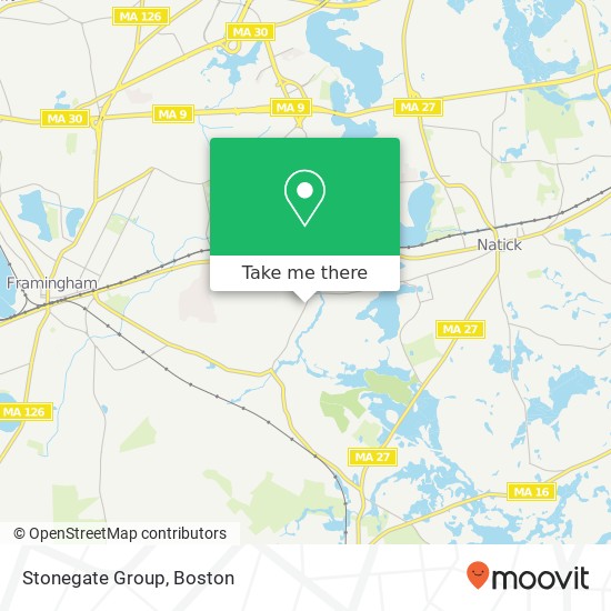 Stonegate Group map