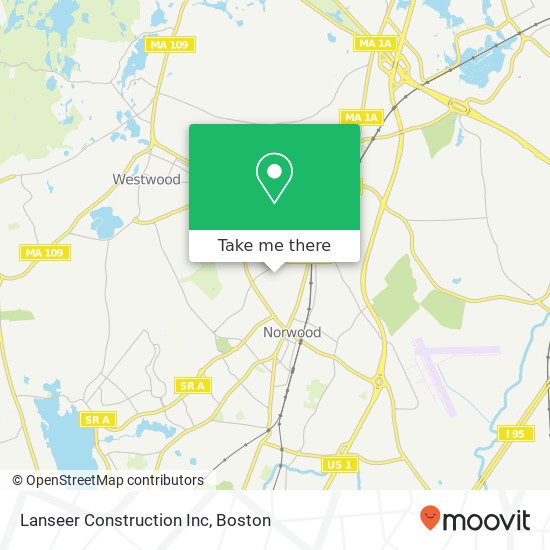 Mapa de Lanseer Construction Inc