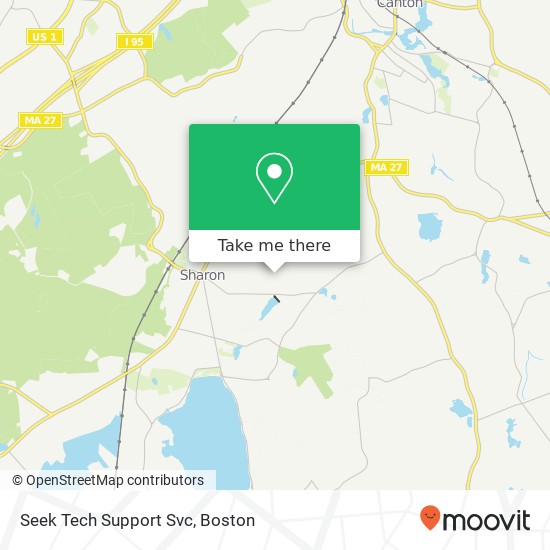 Mapa de Seek Tech Support Svc