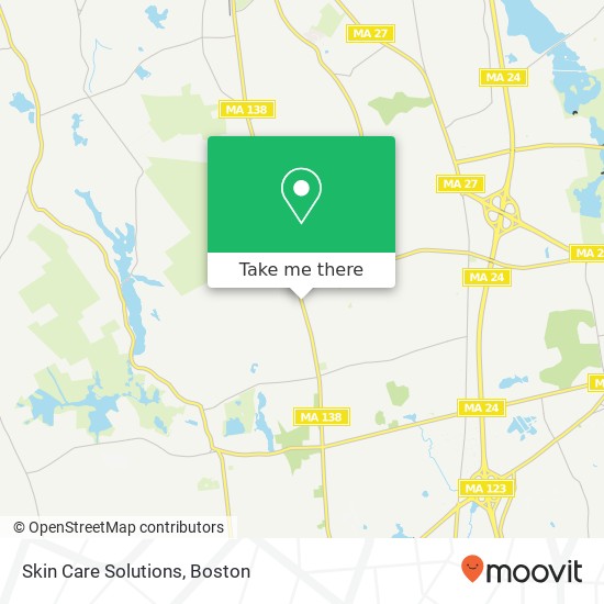 Skin Care Solutions map