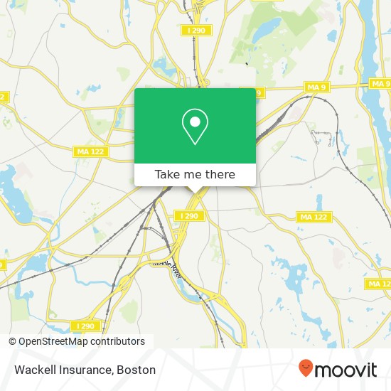 Mapa de Wackell Insurance