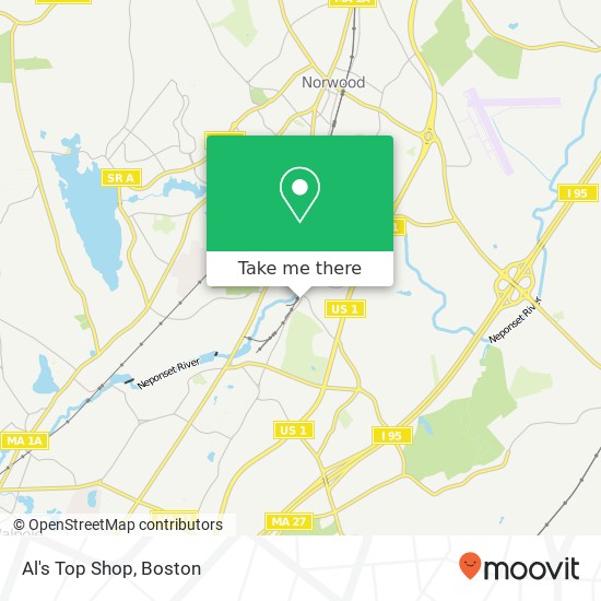 Al's Top Shop map