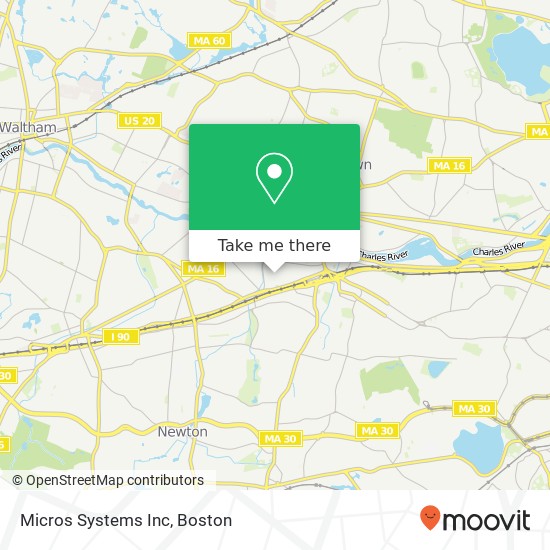 Mapa de Micros Systems Inc