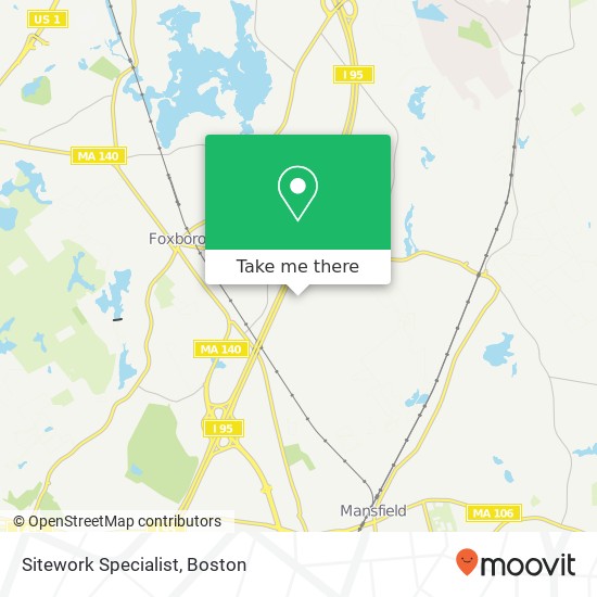 Sitework Specialist map